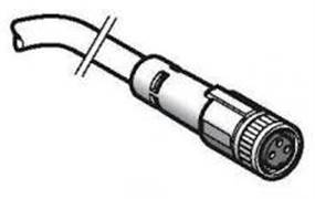 XZCP0566L10 M8 FEM 3P RECHT 10M PUR