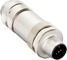 STE-1204-GZ M12 4P RECHT CONNECTOR