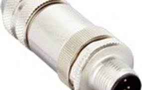 STE-1204-GZ M12 4P RECHT CONNECTOR