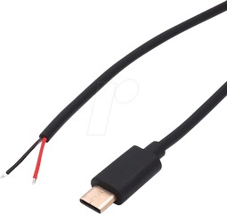 USB-C AWG22 50 USB C stekker aan vr
