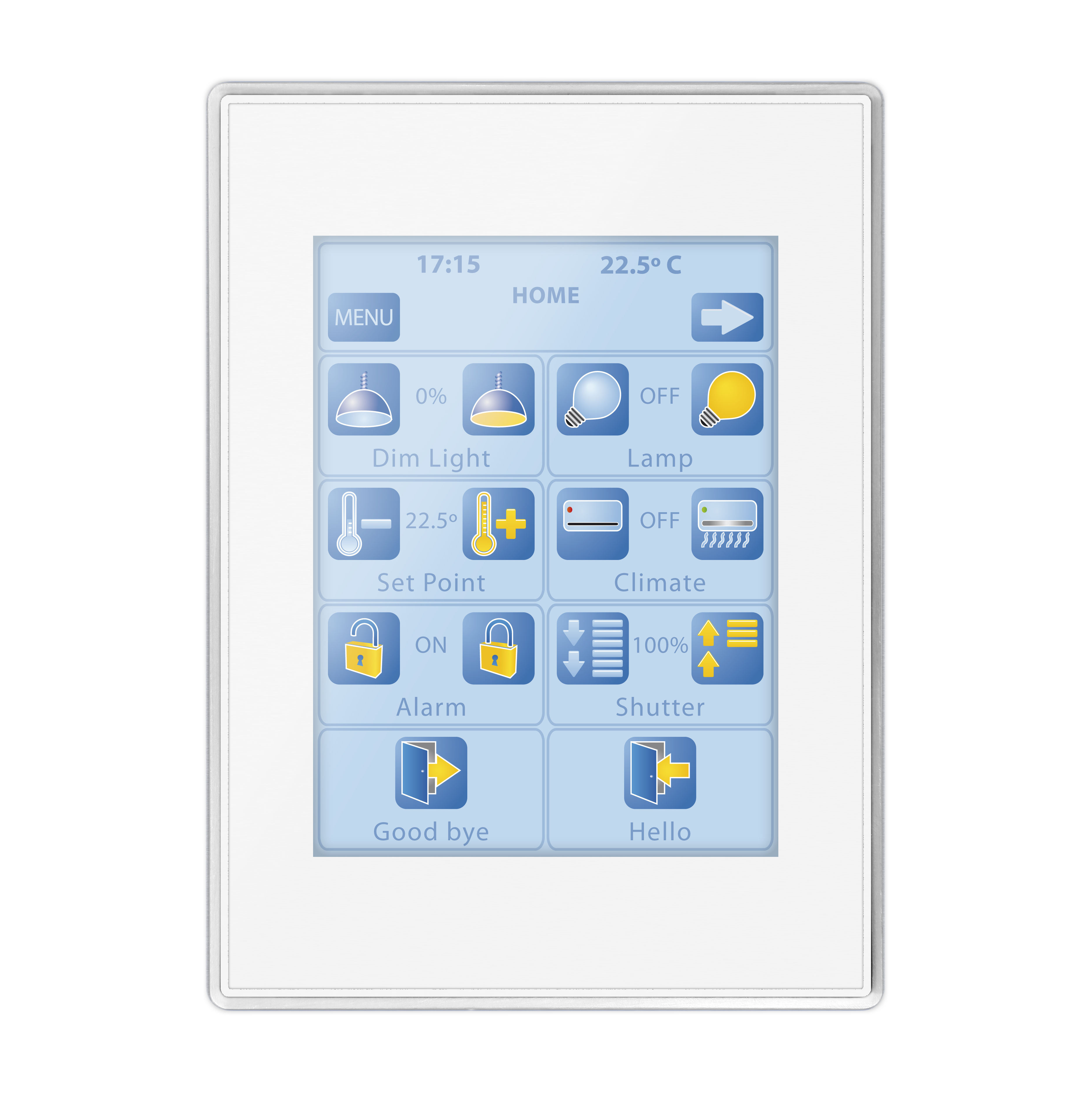 ZEN KNX Z41 wit (ZN1VI-TP41C-W)