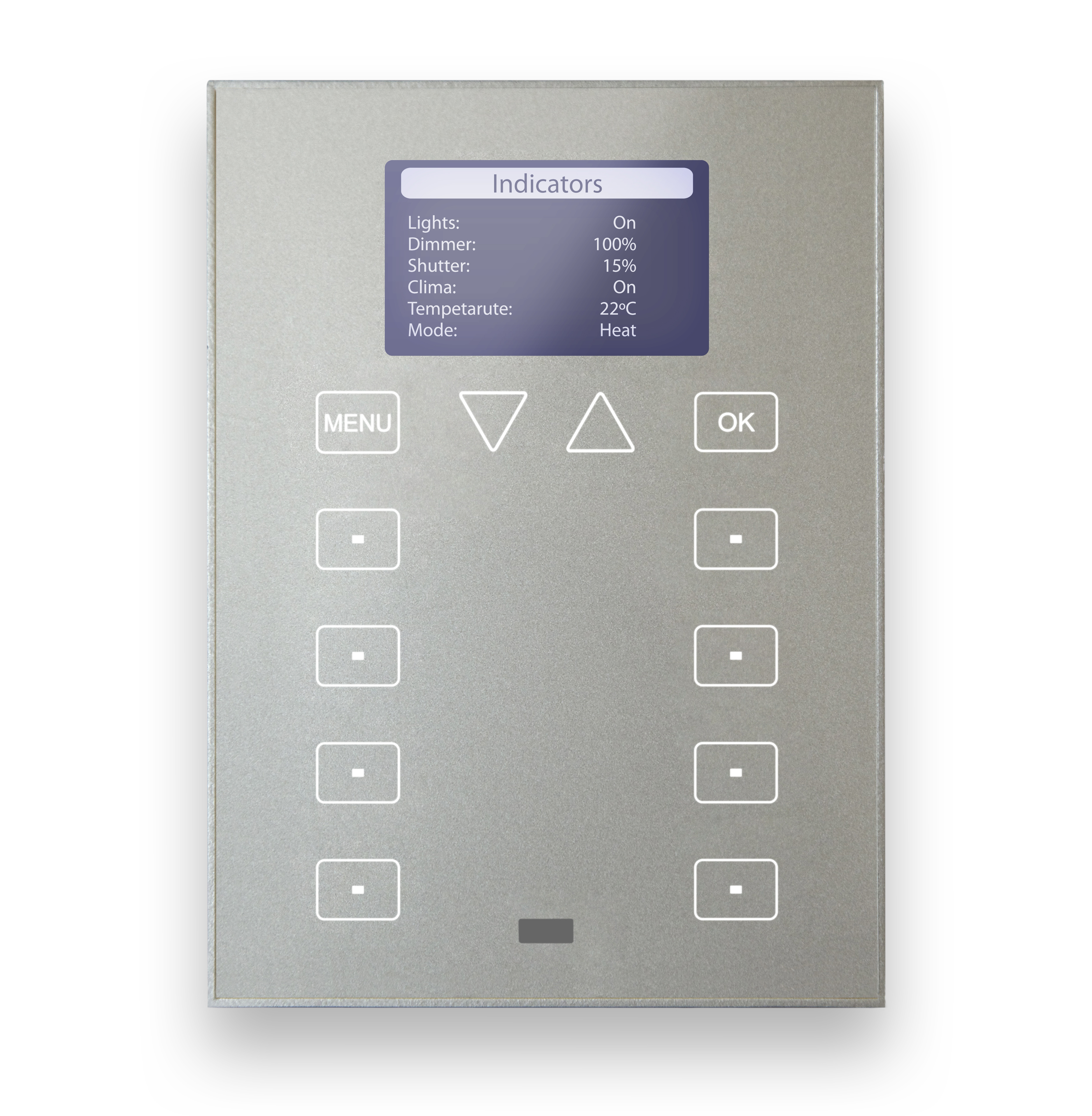 ZEN KNX ZAS Analog Screen silver (Z