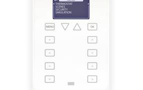 ZEN KNX ZAS Analog Screen White (ZN