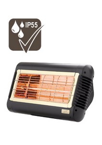 MONACO 1500W 230V ZWART TERRASV