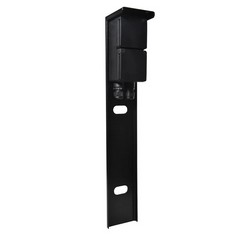 TUINPAAL 50CM ZWART RVS MET 2V WCD