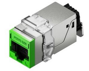 RJ45 CAT.5 SHIELDED MOD. MET ADAPTE