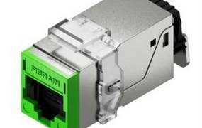 RJ45 CAT.5 SHIELDED MOD. MET ADAPTE
