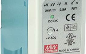 MDR-60-24 24V 2,5A VOEDING