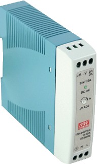 MDR20-24VDC 1A VOEDING DIN-RAIL