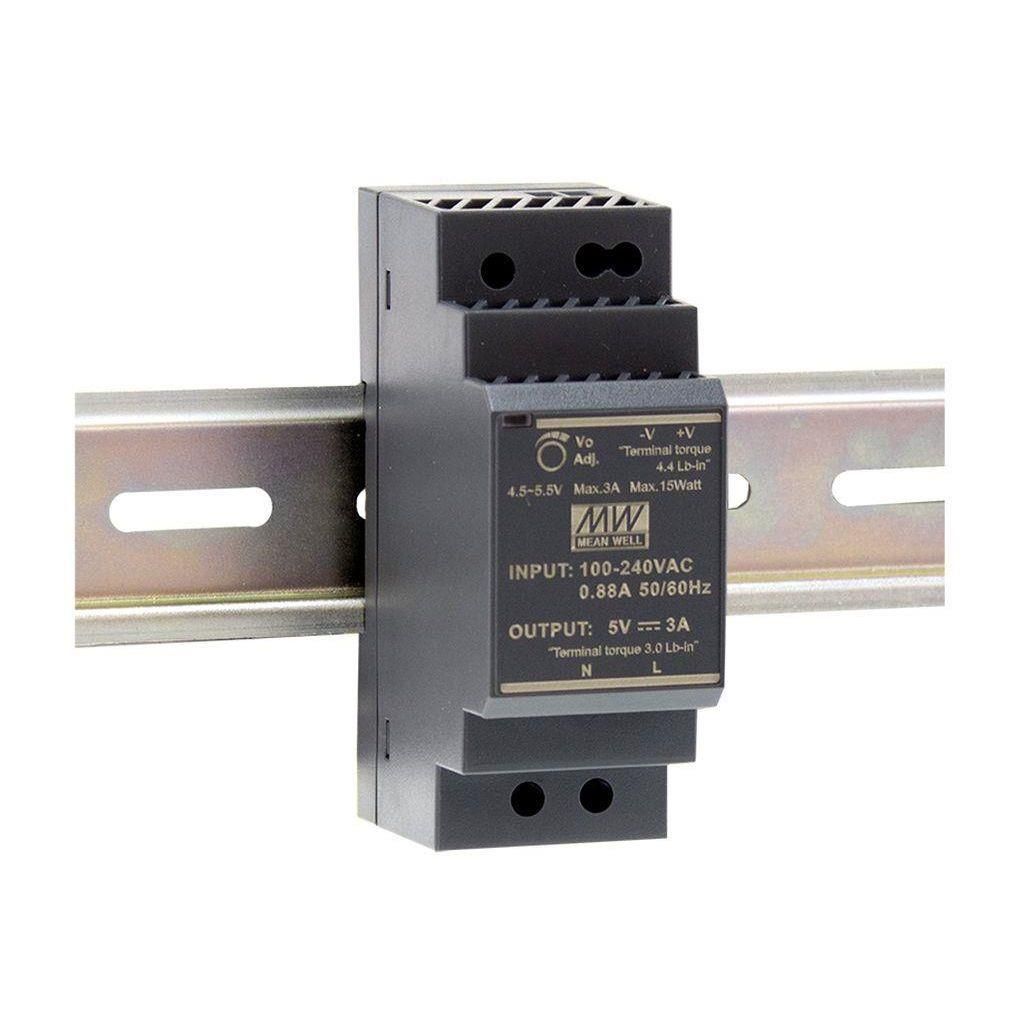 HDR 30 24 24VDC 1,5A DIN RAIL VOED